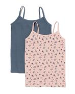 HEMA Kinderhemden stretch katoen - 2 stuks grijs, Verzenden, Nieuw