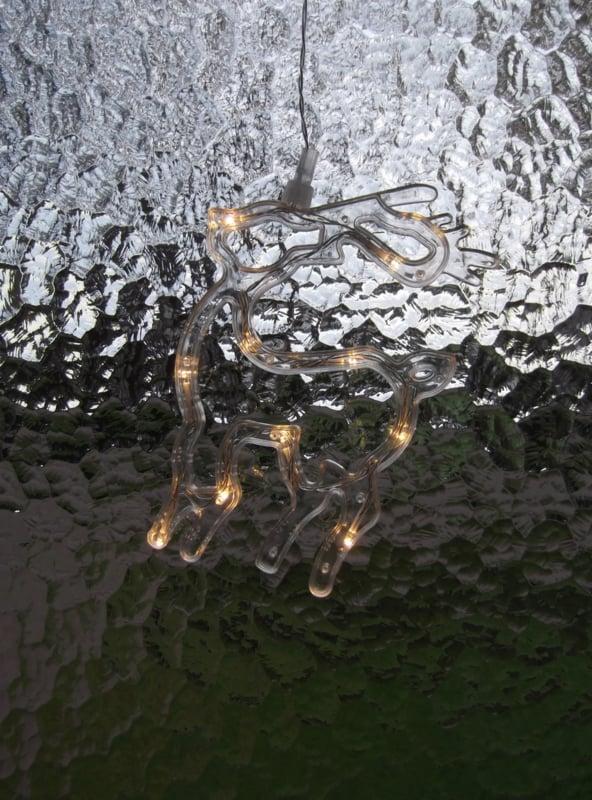 Raamverlichting Rendier (Klein) (Verlichting voor binnen), Diversen, Kerst, Nieuw, Ophalen of Verzenden