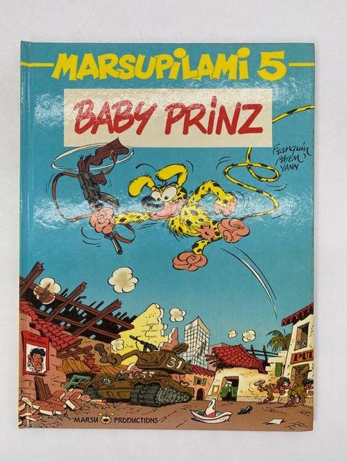 Marsupilami T5 - Baby Prinz + dédicace - C - 1 Album -, Boeken, Stripboeken