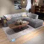 Hoekbank Vizela - Grijs - Profijt Meubel, Hoekbank, Nieuw, Ophalen of Verzenden, 200 tot 250 cm