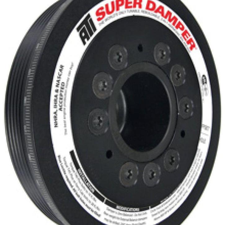 ATI Damper - 6.78in - Alum - 6 Grv - Mitsubishi Evo 8 - 4G63, Auto-onderdelen, Motor en Toebehoren, Ophalen of Verzenden
