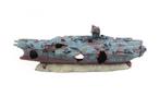 Battle ship, vliegdekschip / Aquariumdecoratie As-0013, Dieren en Toebehoren, Vissen | Aquaria en Toebehoren, Verzenden, Nieuw