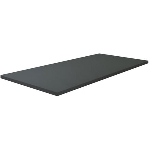Wiesbaden Vision Topblad - 1000x460x25mm - Hoogglans Grijs, Huis en Inrichting, Badkamer | Badkamermeubels, Nieuw, Ophalen of Verzenden