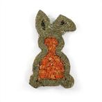 ROSEWOOD NATURALS CARROT N FORAGE BUNNY 19 CM (Overige), Verzenden, Nieuw