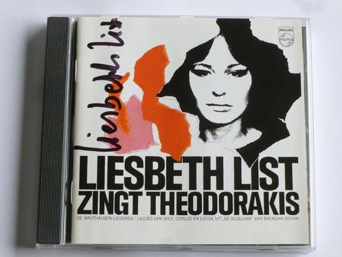 Liesbeth List zingt Theodorakis (gesigneerd), Cd's en Dvd's, Cd's | Nederlandstalig, Verzenden