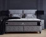 Opberg boxspring Babylon 160x200 grijs, Verzenden, Nieuw, Grijs, Modern