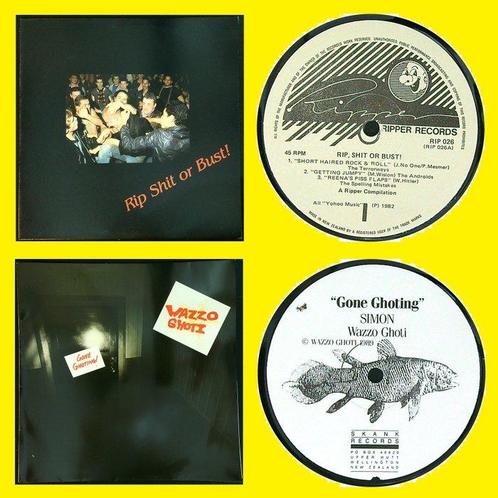 1. Various - Rip Shit Or Bust! (New Zealand 1983 Punk, New, Cd's en Dvd's, Vinyl Singles