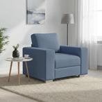 vidaXL Sofastoel Blauw 100x77x82 cm Corduroy Stof, Huis en Inrichting, Banken | Bankstellen, Verzenden, Nieuw, Stof