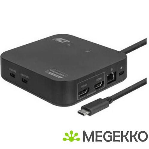 ACT AC7150 laptop dock & poortreplicator Bedraad USB 3.2 Gen, Computers en Software, Windows Laptops, Nieuw, Verzenden