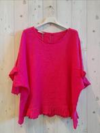 100% linnen top in kleur FUCHSIA - raglan mouwen met, Kleding | Dames, Nieuw