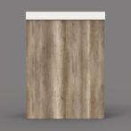 Fonteinkast BWS Canyon Oak met Marble Fontein Mat Wit, Ophalen of Verzenden, Nieuw, Bad