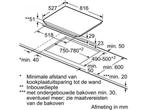 Bosch PXY875DC1E - Inbouw Inductiekookplaat - FlexInductie -, Witgoed en Apparatuur, Kookplaten, Verzenden, Zo goed als nieuw