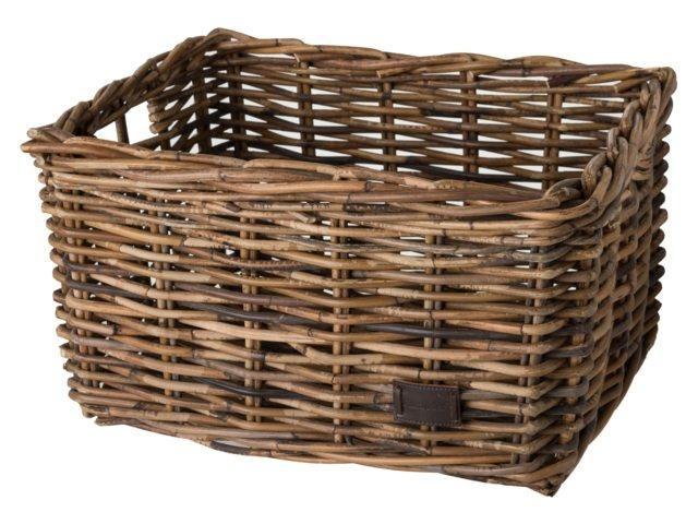Fast Rider Rotan Fietsmand Medium Bruin, Fietsen en Brommers, Fietsaccessoires | Fietsmanden, Nieuw, Verzenden