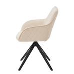 Eetkamerstoel / Draaistoel / Kuipstoel Clyde - Beige - Metal, Verzenden, Nieuw