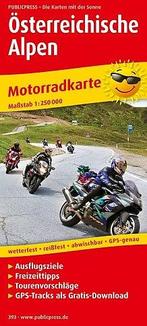 Motorkaart 393 Alpen Oostenrijk - Public Press, Boeken, Atlassen en Landkaarten, Nieuw, Verzenden