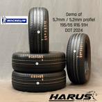 195/55/16 91H Michelin zomerbanden 5,7/5,2mm profiel 4X, Gebruikt, 16 inch, Verzenden, Band(en)