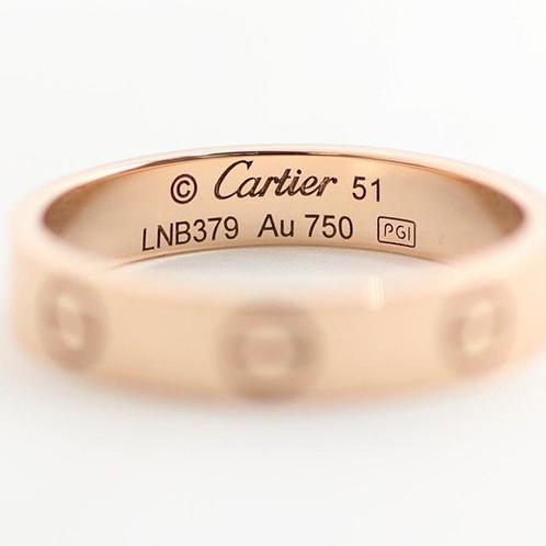 Cartier - Ring - LOVE small model - 18 karaat Roségoud, Sieraden, Tassen en Uiterlijk, Ringen