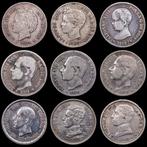 Spanje. Alfonso XII y Alfonso XIII. 50 centimos 1880 /1926 -, Postzegels en Munten