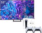 Samsung 55 inch QLED TV + PlayStation 5, Spelcomputers en Games, Games | Sony PlayStation 5, Nieuw