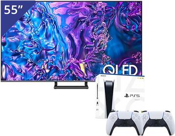 Samsung 55 inch QLED TV + PlayStation 5 beschikbaar voor biedingen