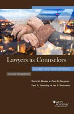 9781640203907 Coursebook- Lawyers as Counselors, A Client..., Verzenden, Nieuw, David Binder