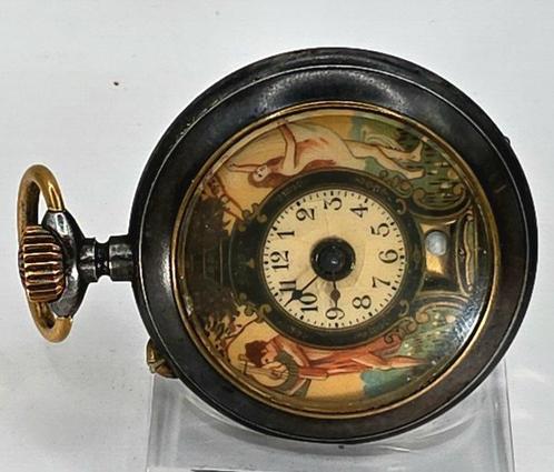Roskopf - Lepine Taschenuhr - gemaltes Prunkziffernblatt -, Sieraden, Tassen en Uiterlijk, Horloges | Heren