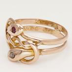 Zonder Minimumprijs - Ring - 14 karaat Roségoud Diamant, Nieuw