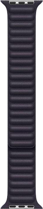 Apple 38/40/41 mm Leren armband M/L blauw, Verzenden, Zo goed als nieuw