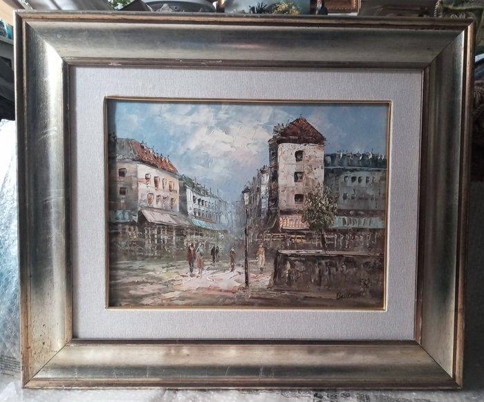 Louis Anthony Burnett (1907-1999) - Veduta di una via di, Antiek en Kunst, Kunst | Schilderijen | Klassiek