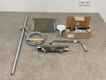 Veiling - Hansgrohe regendoucheset met thermostaat Croma E 2 beschikbaar voor biedingen