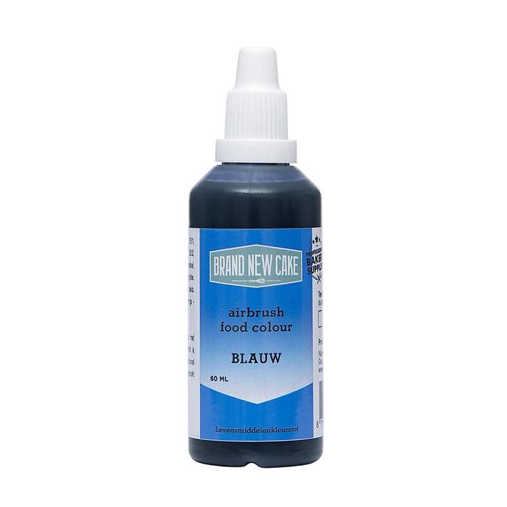 BrandNewCake Airbrush Kleurstof Blauw 60ml, Hobby en Vrije tijd, Taarten en Cupcakes maken, Nieuw, Verzenden