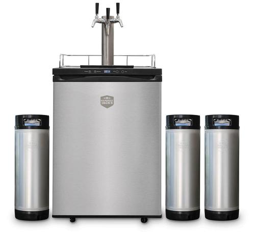 Keg King - Kegerator met 3 taps + 3X 19 Liter Keg, Huis en Inrichting, Keuken | Potten en Pannen, Overige typen, Nieuw, Ophalen of Verzenden