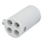 WENTEX® 4-weg vervangende Connector  Ø45,7 mm - wit, Muziek en Instrumenten, Licht en Laser, Verzenden, Nieuw