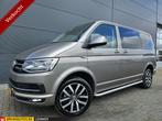 Volkswagen Transporter 2.0 TDI Highline DC navi 2 x schuif X, Gebruikt, Euro 6, Volkswagen, Beige