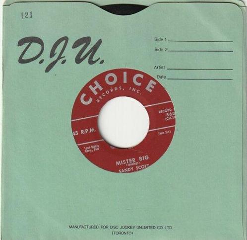 Sandy Scott - Til Death Do Us Part + Mister Big (Vinylsin..., Cd's en Dvd's, Vinyl Singles, Verzenden