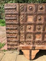 Opbergkoffer - Hout, IJzer - Majestueuze Indiase kist, Antiek en Kunst, Kunst | Niet-Westerse kunst