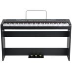 Fazley FSP-500-BK Set digitale piano zwart met onderstel, Muziek en Instrumenten, Piano's, Verzenden, Nieuw
