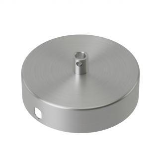 Plafondkap | Calex (Rond, 1 lamp, Mat nikkel), Huis en Inrichting, Lampen | Hanglampen, Nieuw, Verzenden