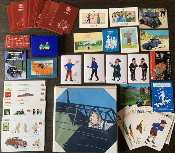 Moulinsart / Casterman / Hachette - Tintin - lot de cartes, Boeken, Stripboeken