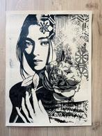 Shepard Fairey (OBEY) (1970) - Incarnation Silver, Antiek en Kunst