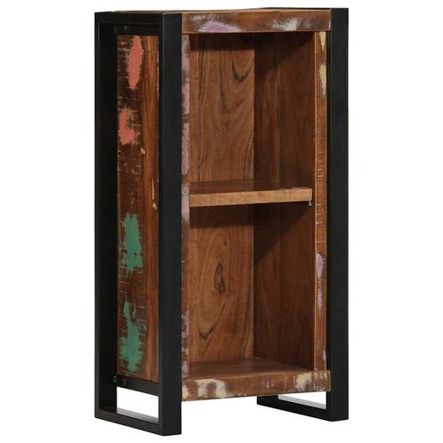 vidaXL Nachtkastje 40x30x80 cm massief gerecycled hout, Huis en Inrichting, Woonaccessoires | Cd- en Dvd-rekken, Nieuw, Verzenden