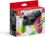 Nintendo Switch Pro Controller Splatoon 2 Edition in Doos, Ophalen of Verzenden, Zo goed als nieuw