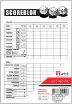 Yahtzee Scoreblok (100 vellen) | Twisk - Spelonderdelen, Hobby en Vrije tijd, Gezelschapsspellen | Bordspellen, Verzenden, Nieuw