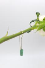 Aventurijn oorbel - Ear Threader, Ophalen of Verzenden