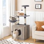 Kattenmeubel-Krabpaal voor Katten-Grijs - 52x128x45cm, Ophalen of Verzenden, Nieuw