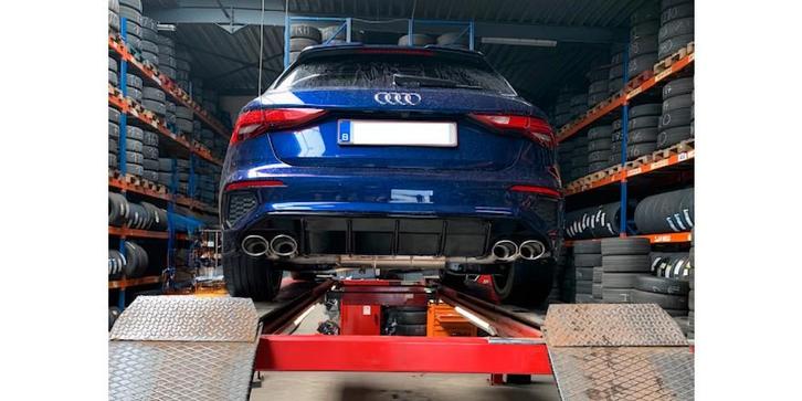 FOX Audi A3 - GY Sportback einddemper uitgang rechts/links -, Auto-onderdelen, Uitlaatsystemen, Nieuw, Verzenden