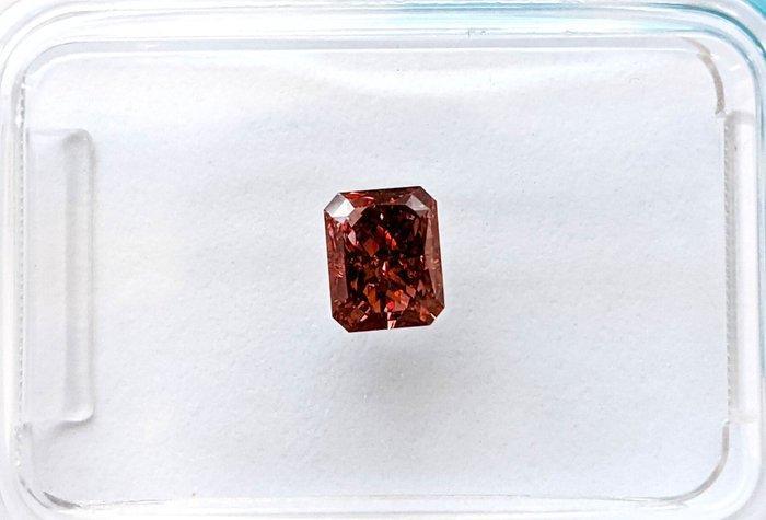 1 pcs Diamant (Natuurlijk gekleurd) - 0.50 ct - Rechthoek -, Sieraden, Tassen en Uiterlijk, Edelstenen