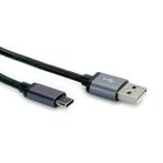Premium USB-C naar USB-A snellaadkabel - USB2.0 -, Computers en Software, Pc- en Netwerkkabels, Nieuw, Ophalen of Verzenden