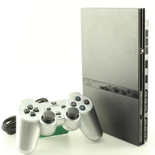 Sony Playstation 2 Slim met 1 Controller en 2x Memory Card, Spelcomputers en Games, Spelcomputers | Overige, Ophalen of Verzenden
