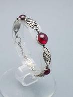 Zilver, Art Deco, Robijn(Getest) - Armband